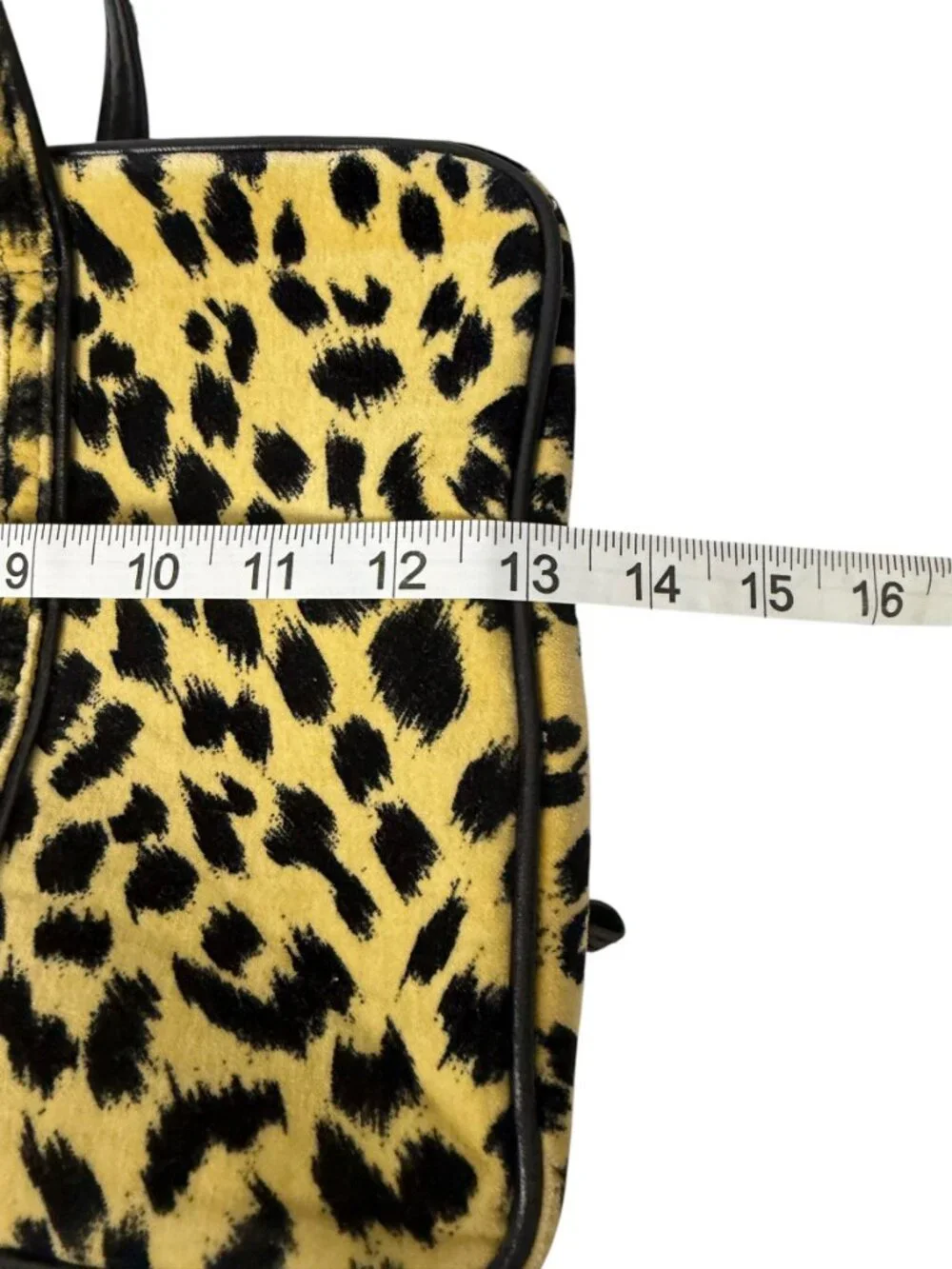 Leopard Print Hanging Travel Toiletry Cosmetic Organizer Bag